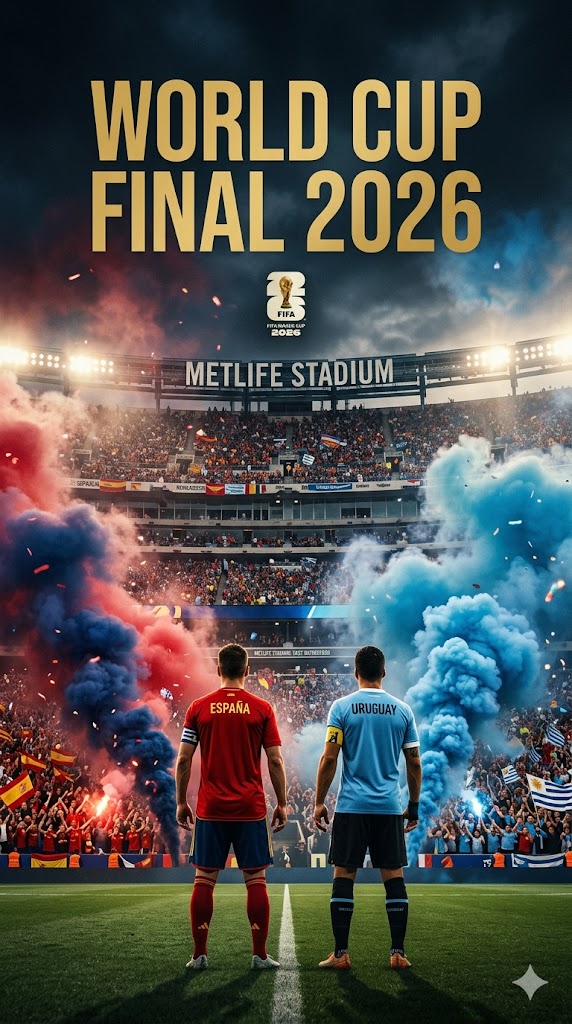 World Cup 2026 Final Match Poster AI Prompt AI prompt World Cup 2026