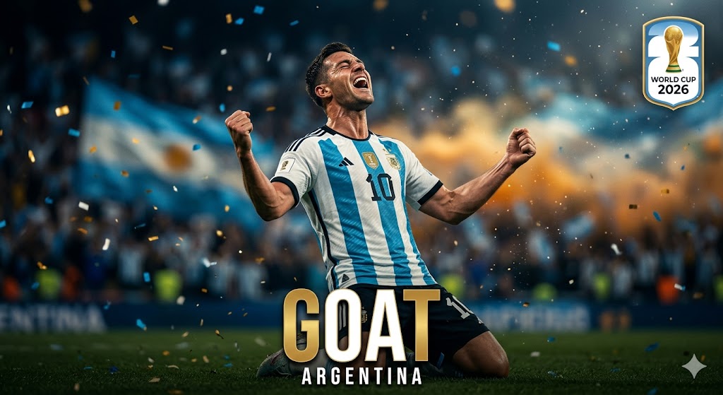 World Cup 2026 Football Player Portrait Poster AI AI prompt World Cup 2026