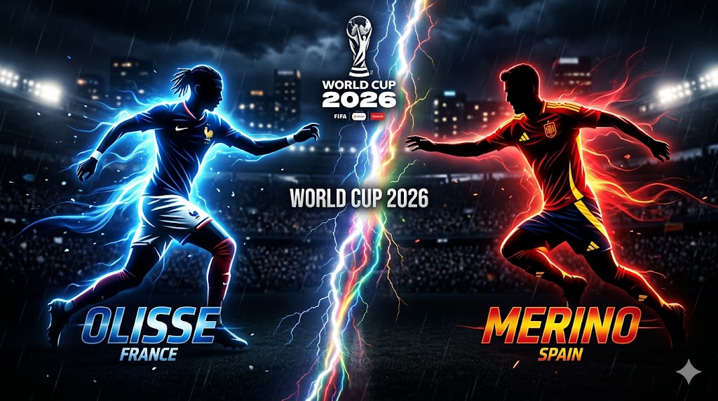 World Cup 2026 Player Rivalry Poster AI Prompt AI prompt World Cup 2026