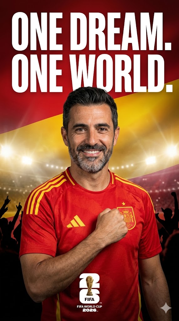 FIFA World Cup 2026 Official Campaign Poster AI AI prompt World Cup 2026