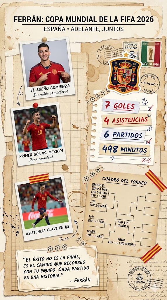 Scrapbook Stats Poster AI prompt World Cup 2026