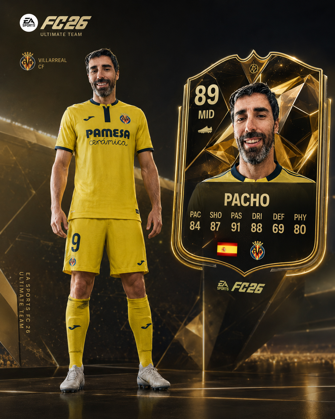 EA Sports FC 26 Player Card AI prompt World Cup 2026
