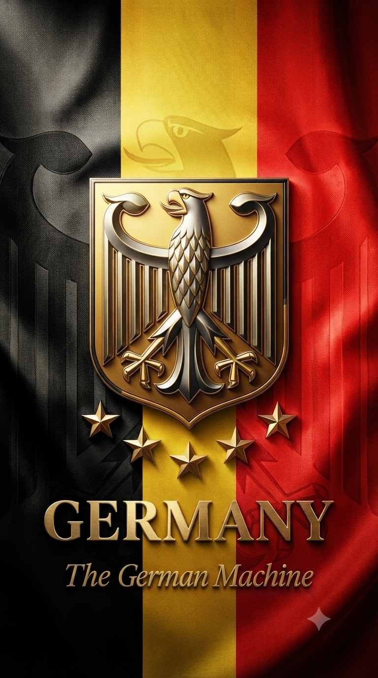 Premium Luxury Sports Wallpaper – National Football Federation Design Masterpiece AI prompt World Cup 2026